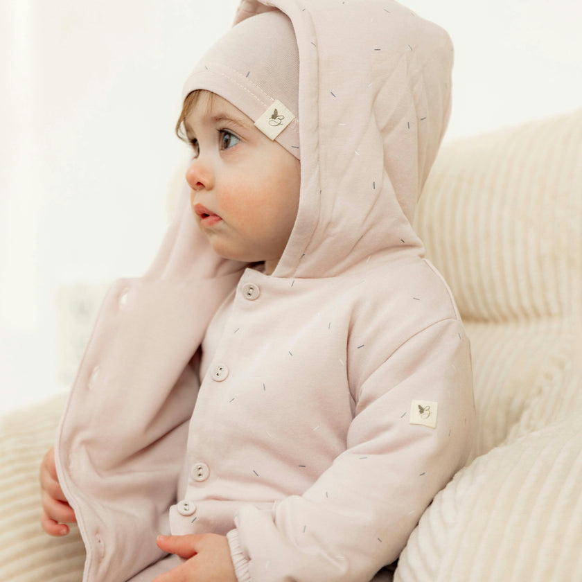 Sprinkle Print Onesie and Hat