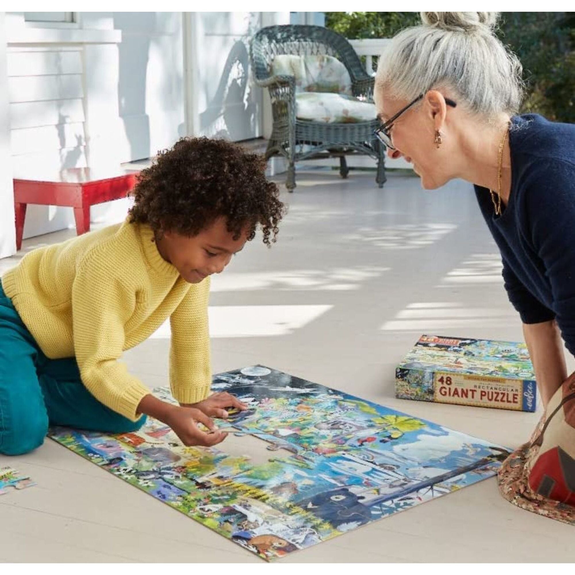Within the Biomes 48 piece Giant jigsaw puzzle