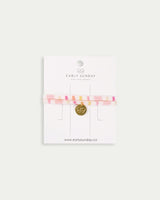 Charm Bracelet - Pink Stripes
