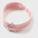 Pink Colorblock Jersey Dress & Headband