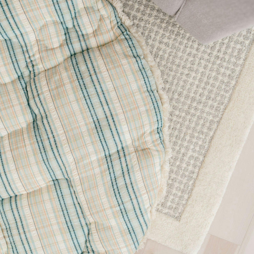 Charlie Farmhouse Cotton Quilted Baby Play Mat