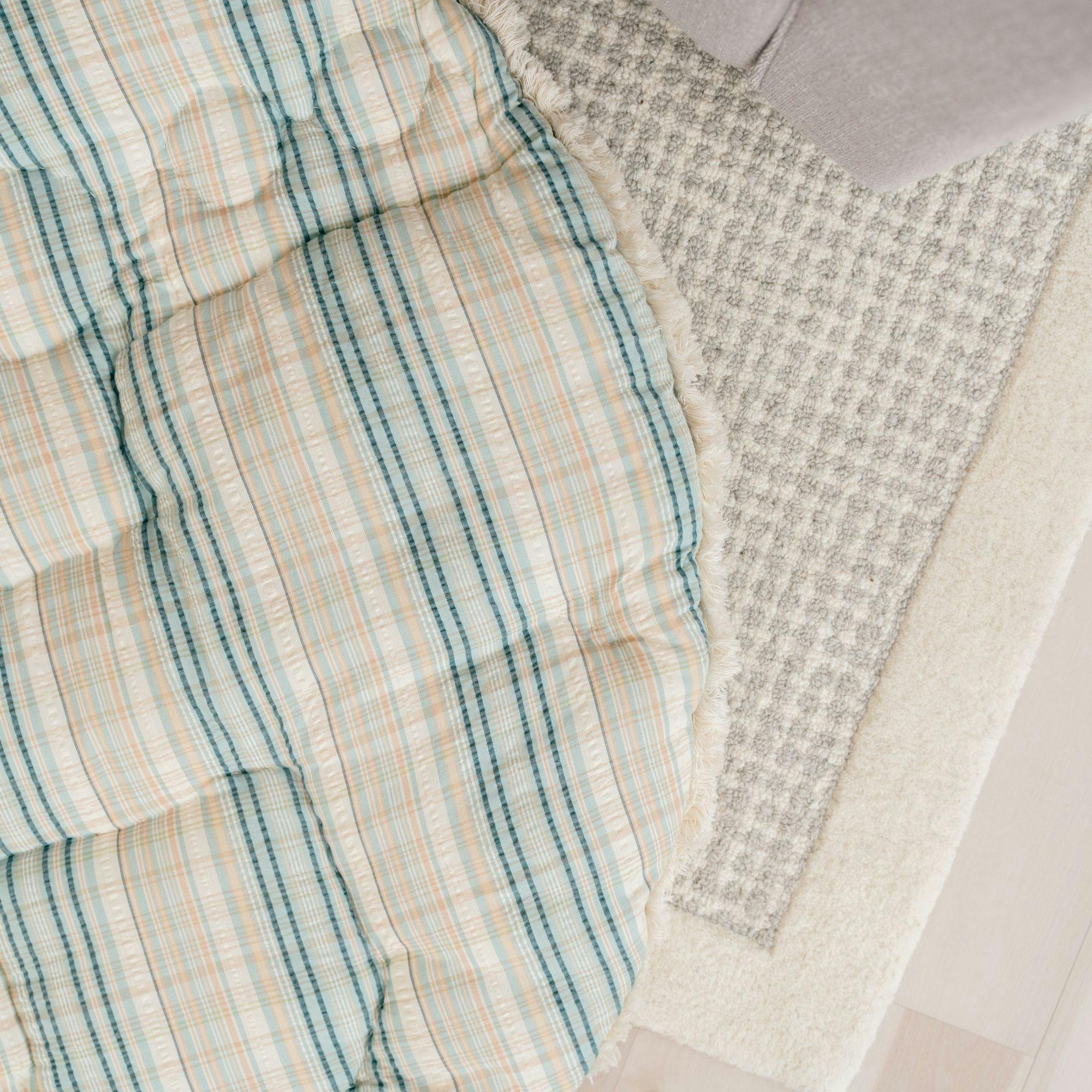 Charlie Farmhouse Cotton Quilted Baby Play Mat