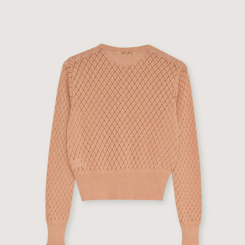 Lirio Woman Cardigan Peach Nougat