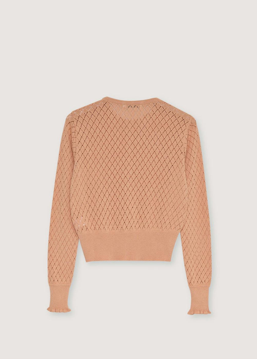 Lirio Woman Cardigan Peach Nougat