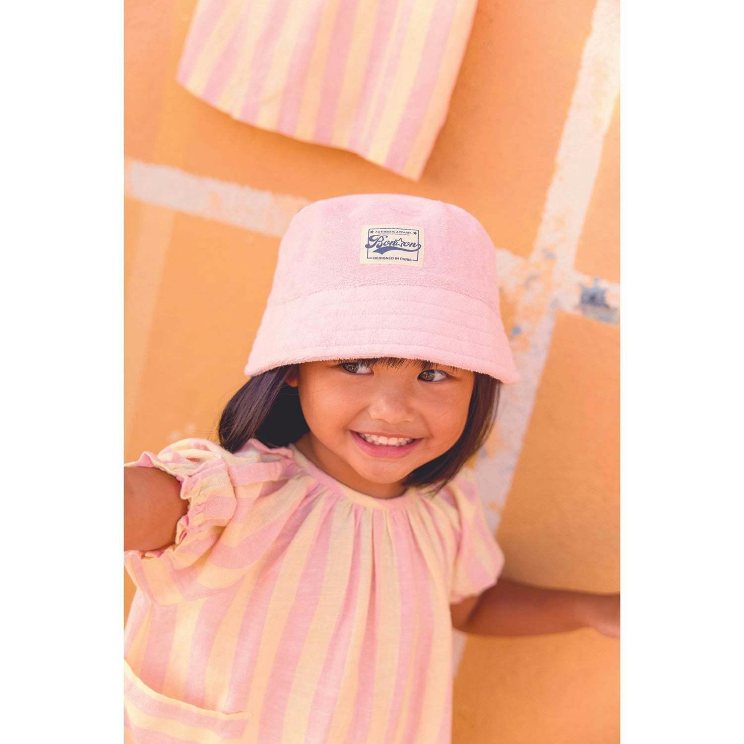 BONTON Citrus Stripe Lucille Baby Dress