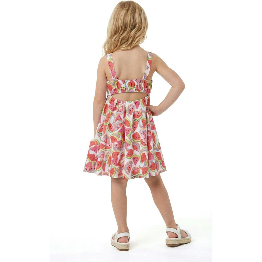 Girls All Jersey Dress | Watermelon & Rainbows