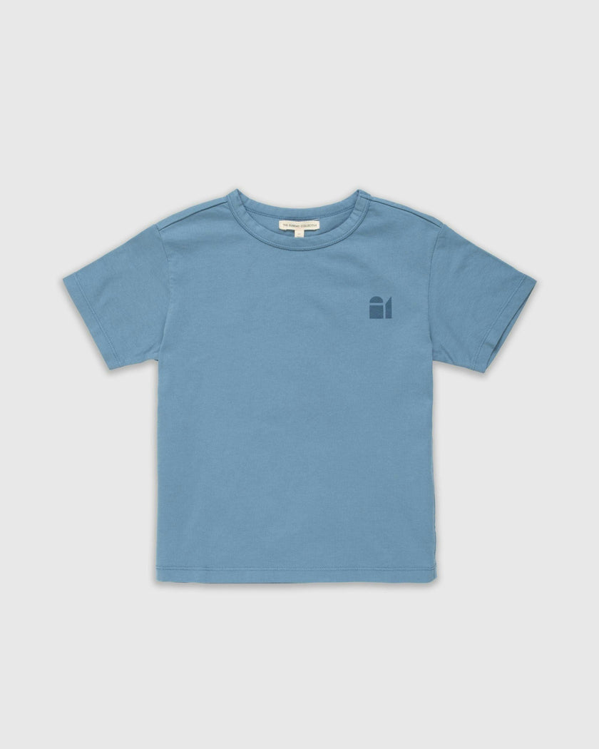 Little Locals Natural Dye Tee in Bluejay