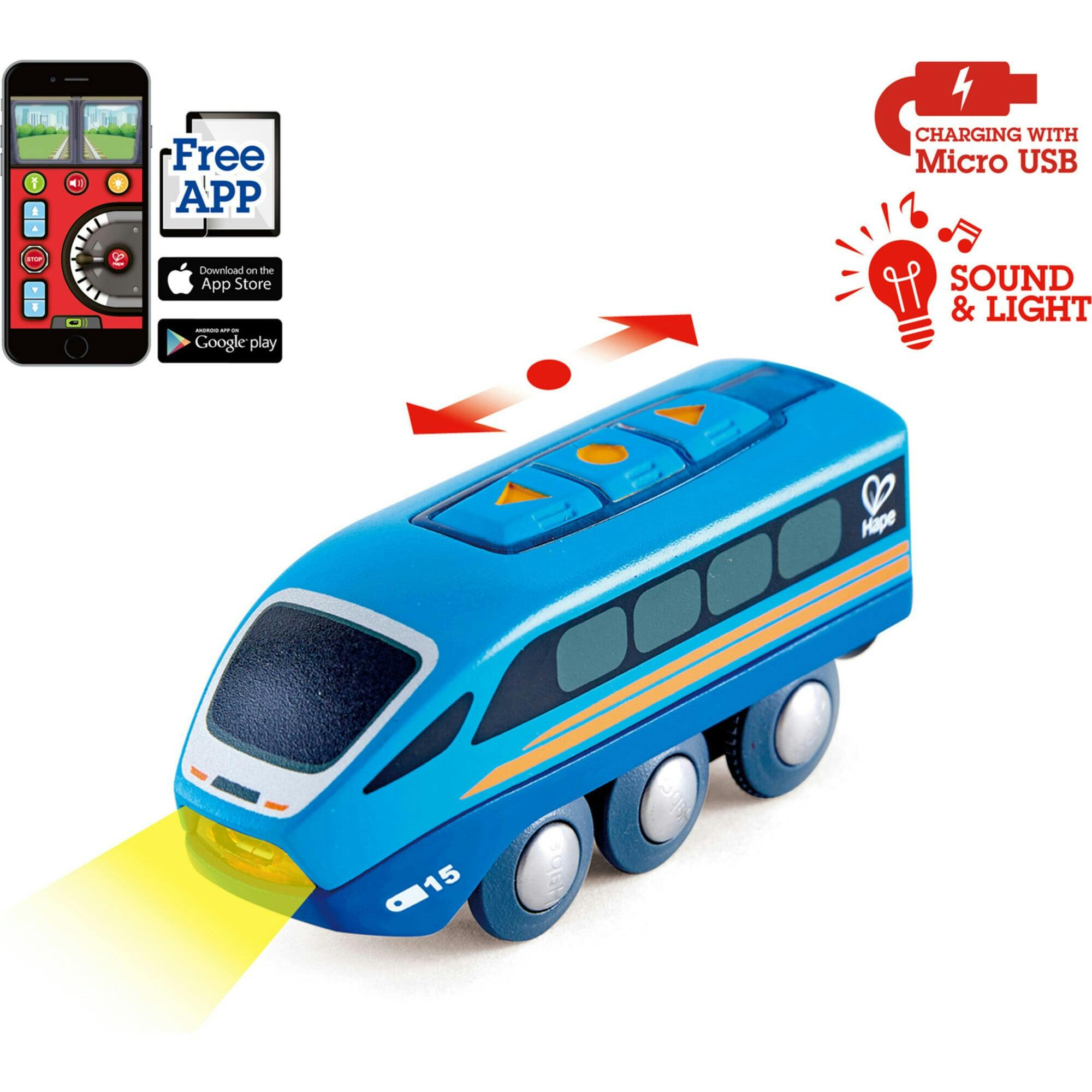 Remote Control Engine Train in Blue