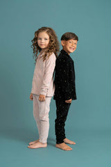 Dot Print Grandpa Style 2Pc Set