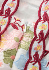 Penelope Cotton Embroidery Maxi Dress