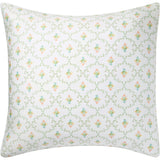 The Euro Sham - Pastel Trellis