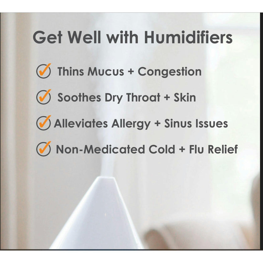 Droplet Ultrasonic Cool Mist Humidifier