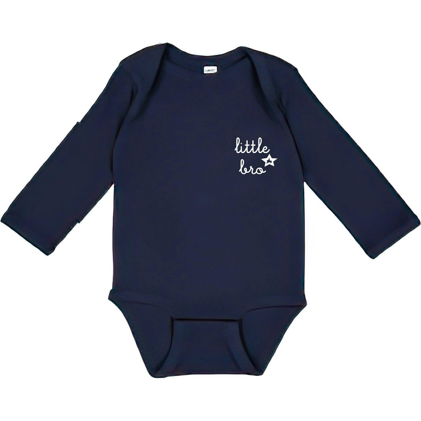 little bro / little sis Baby Longsleeve Onesie