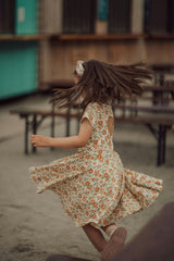 Sweetheart Twirl Dress | Organic Cotton Jersey - In Bloom