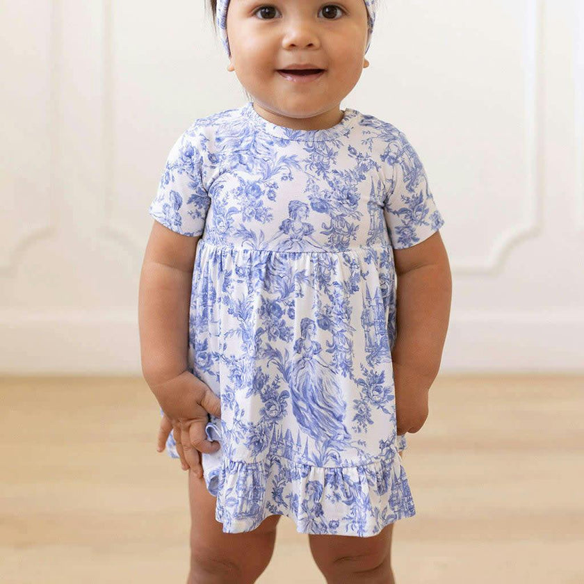 Briar Ruffled Twirl Bodysuit Dress