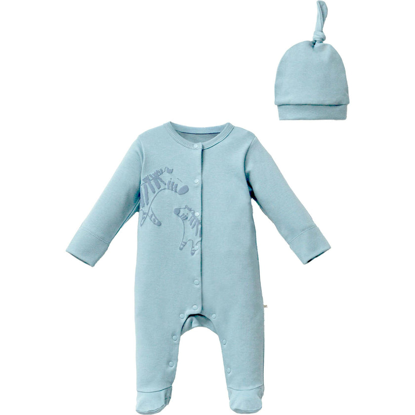 Graphic Babygrow & Hat