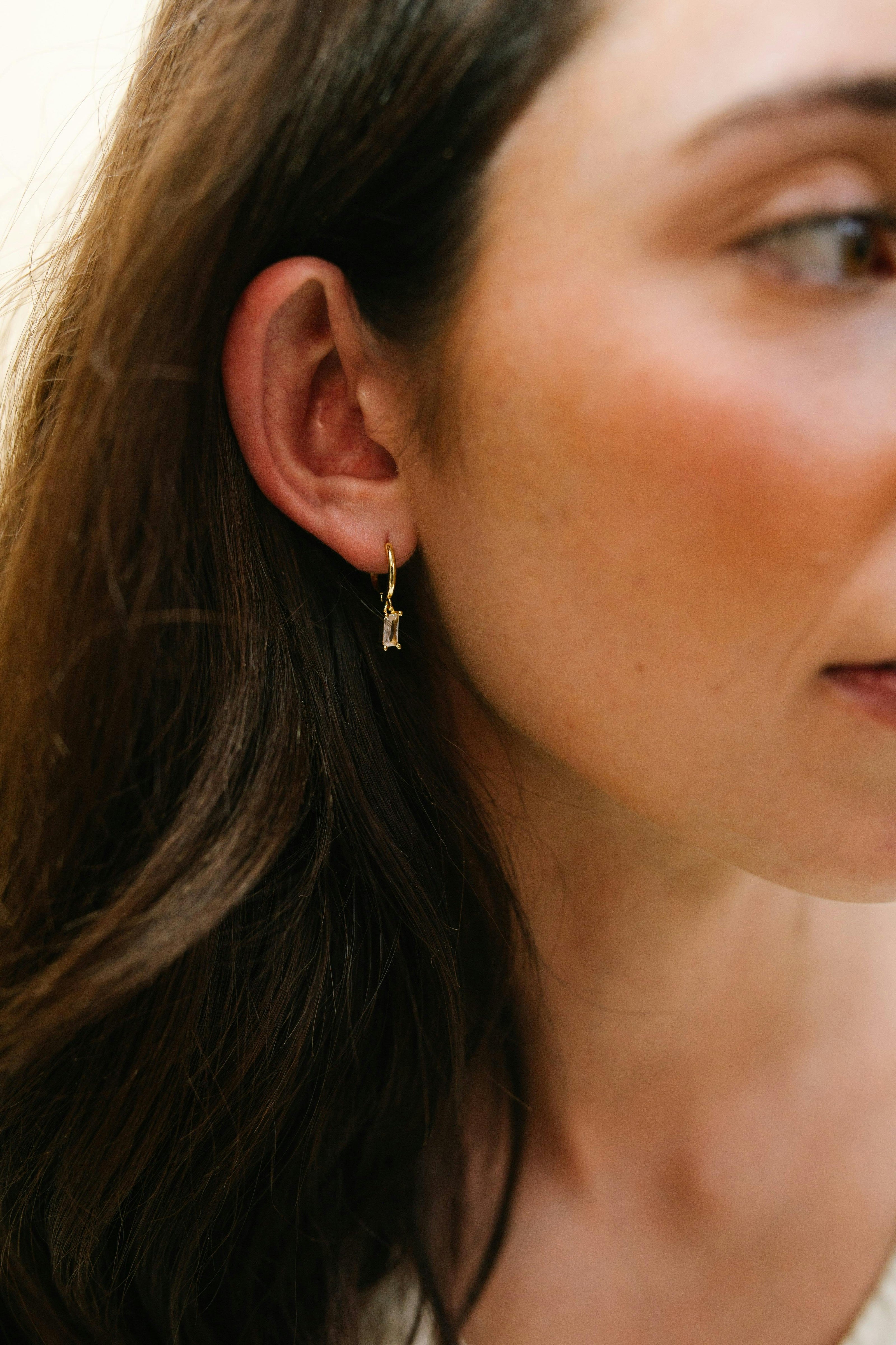 Sparkle Blanc Earrings