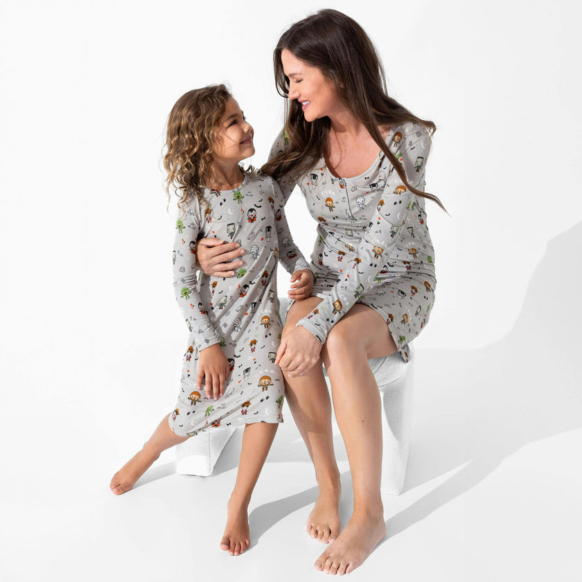Little Monsters Bamboo Women's Nightgown