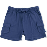 Soccer Balls Playing Soccer  Blue - Crew Neck Tee with Cargo Short