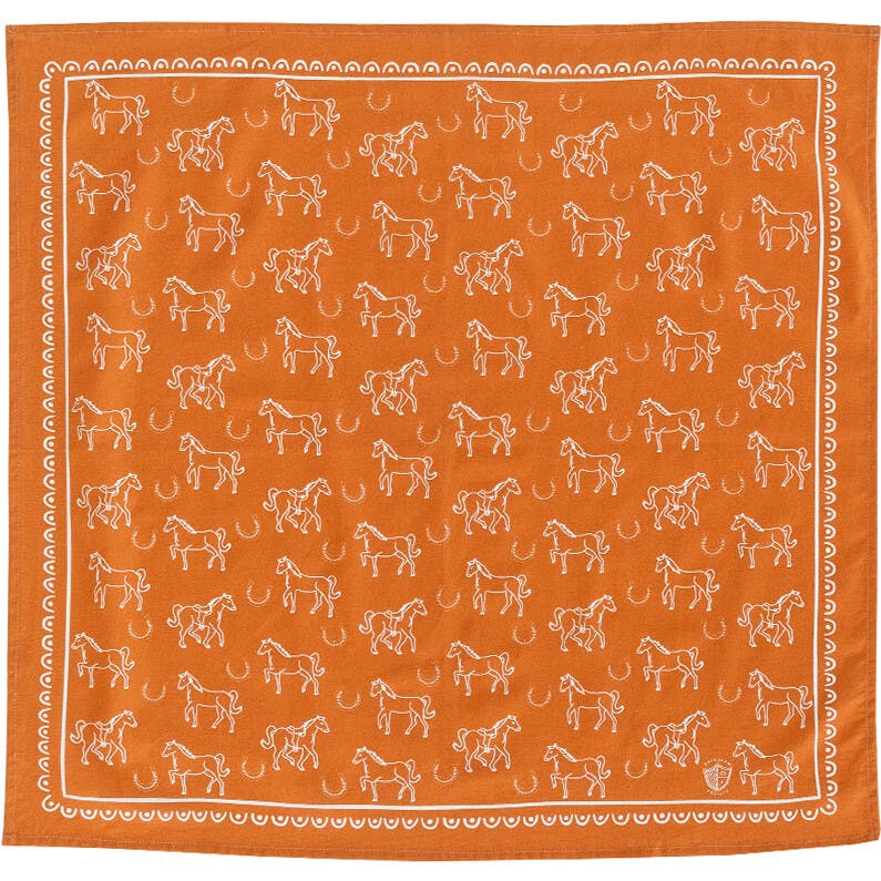 Horse Print Cowboy Bandana