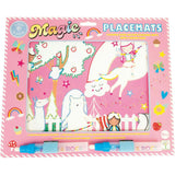 Magic Color Changing Water Placemats - Rainbow Fairy