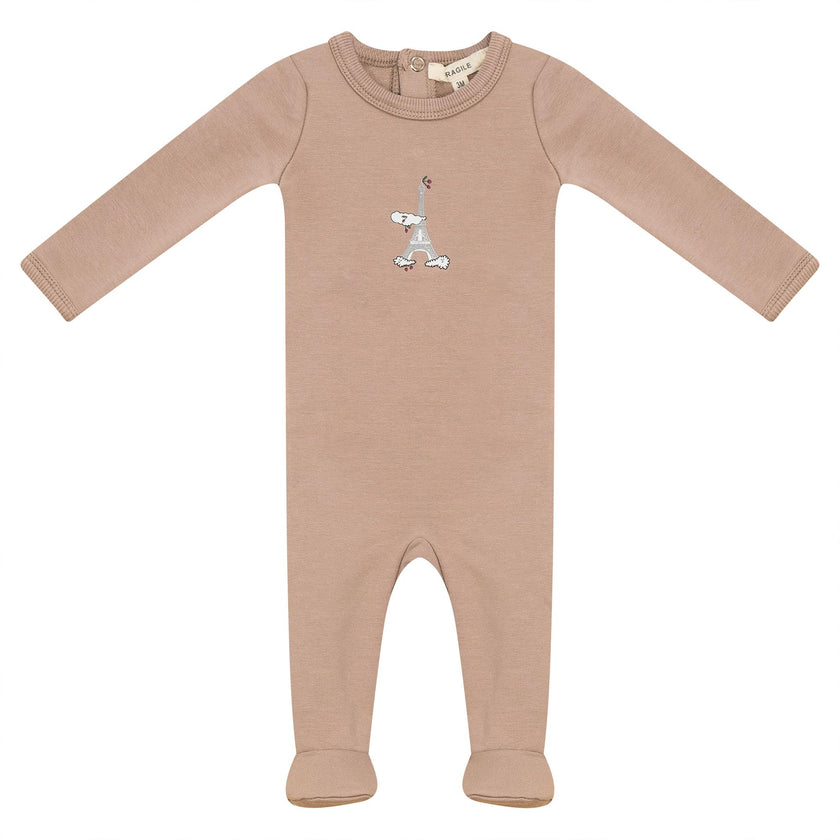 Eiffel Print Onesie True Blossom