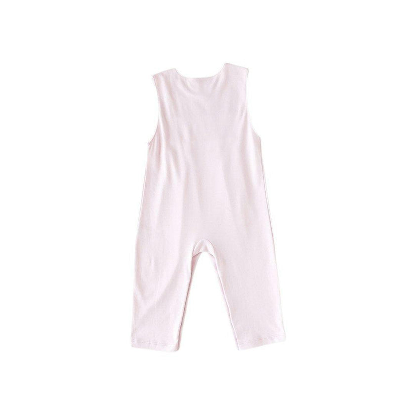 Pink Smocked Romper