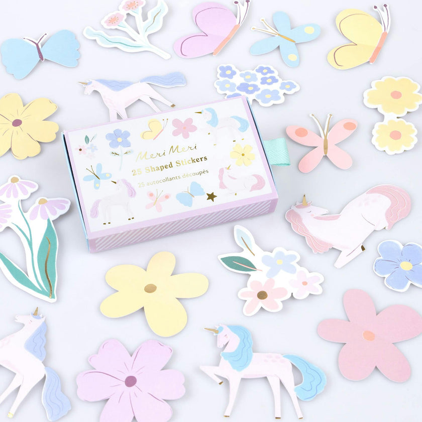 Unicorn Shaped Stickers