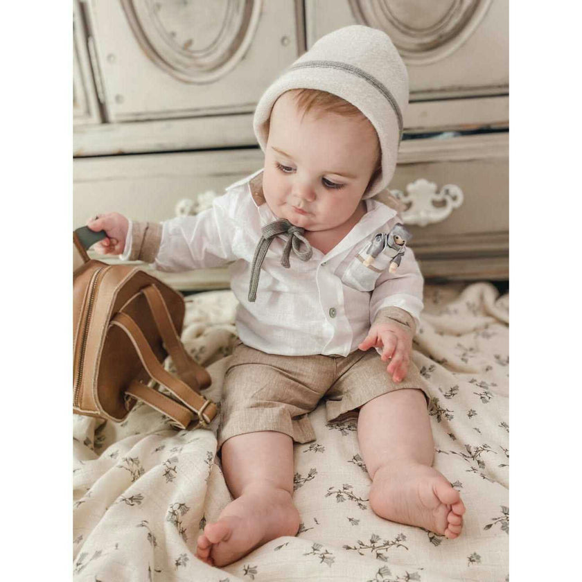Ashton Linen Top and Shorts Set