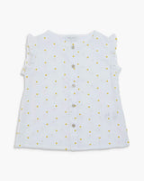 Noemie Top Daisy Embroidered