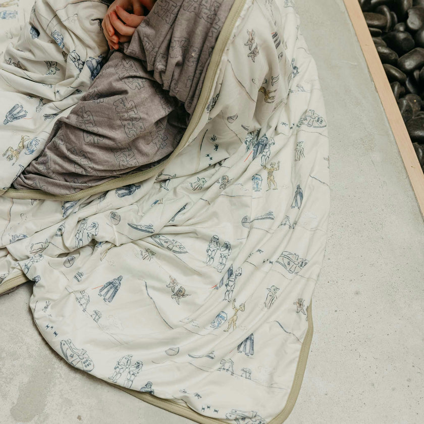 Three-Layer Jumbo Quilt - Tatooine