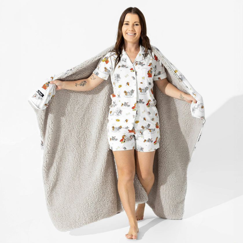 Tom & Jerry: Classic Bamboo Women's Pajama Shorts Set