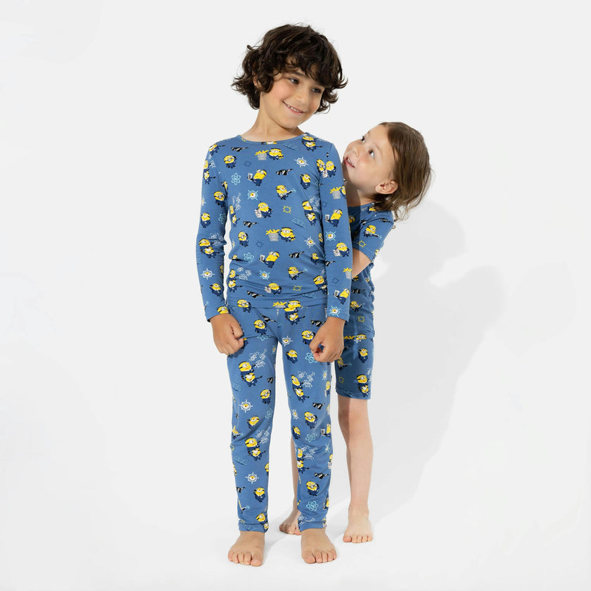 Despicable Me 4: Minions Anti-Villain League Bamboo Kids Pajama Short Set