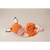Rusty Fox Hat and Pant Newborn Set