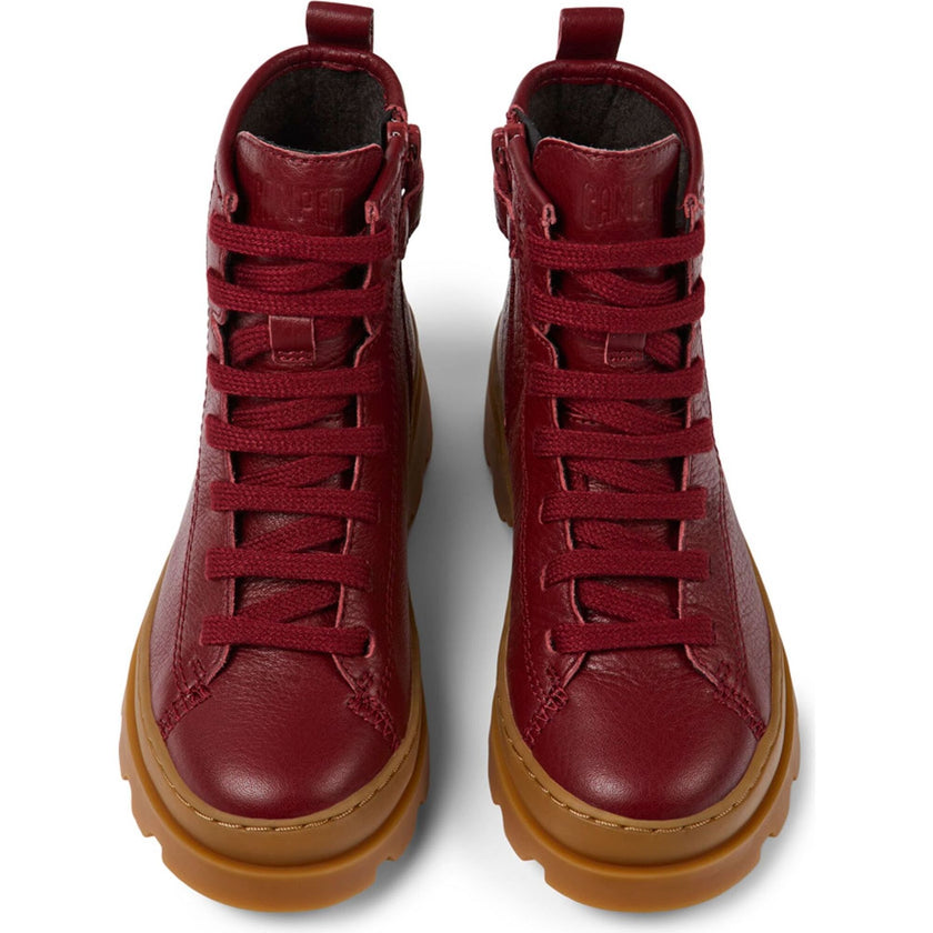 Brutus Ankle Boots, Burgundy