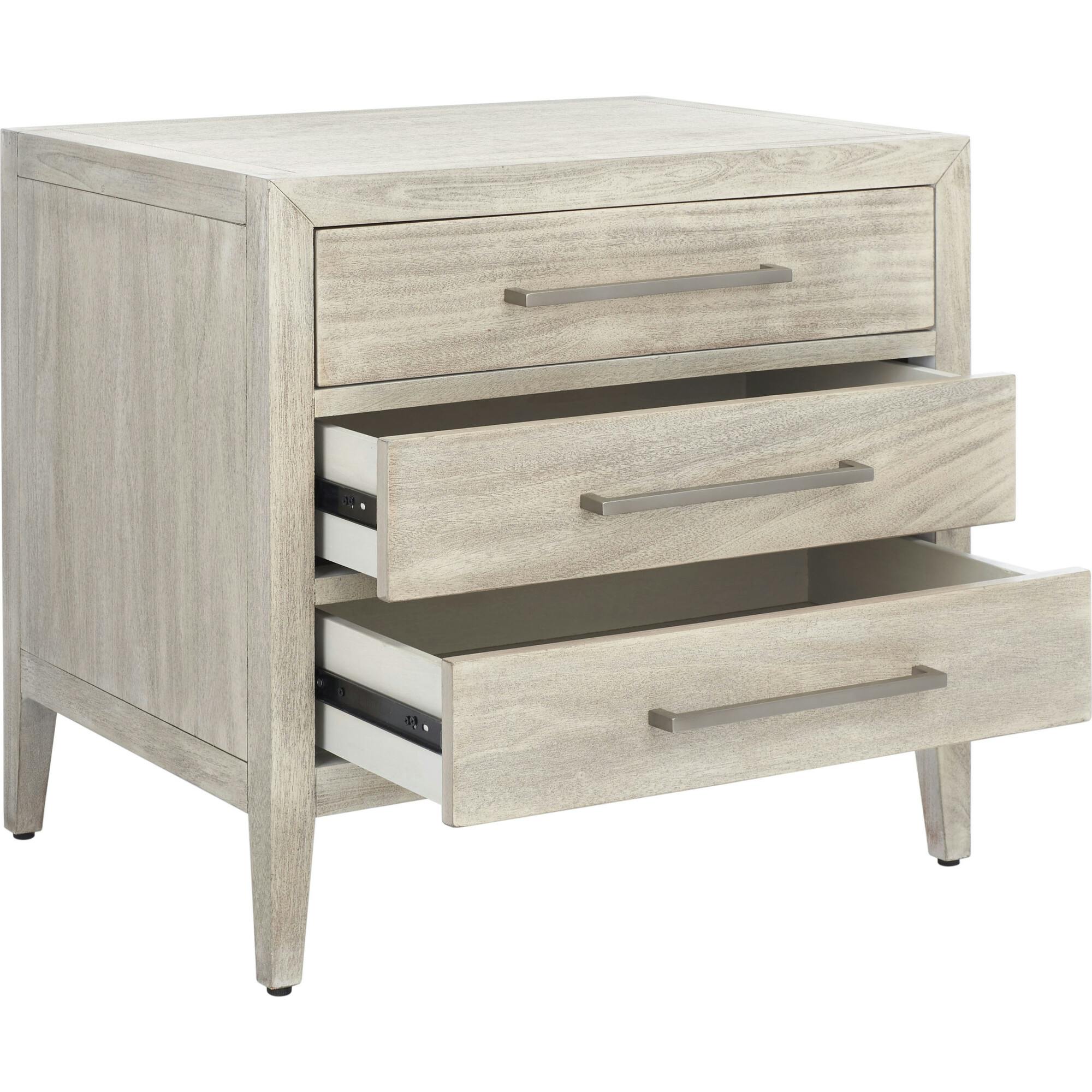 Ariella 3 Drawer Nightstand