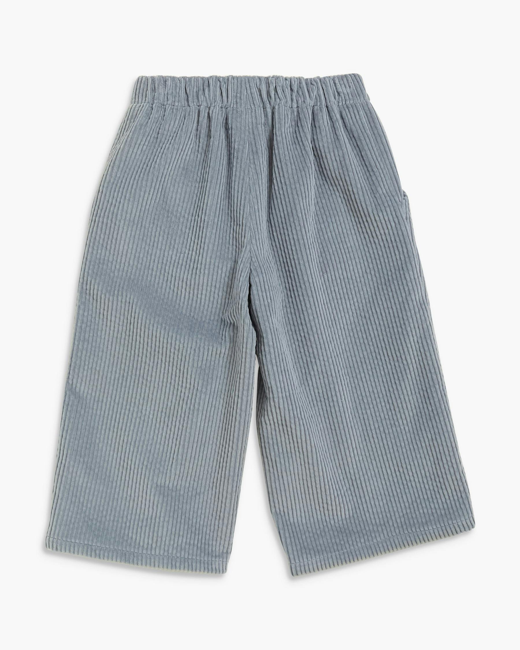 Fleur Trousers Dusty Blue Corduroy
