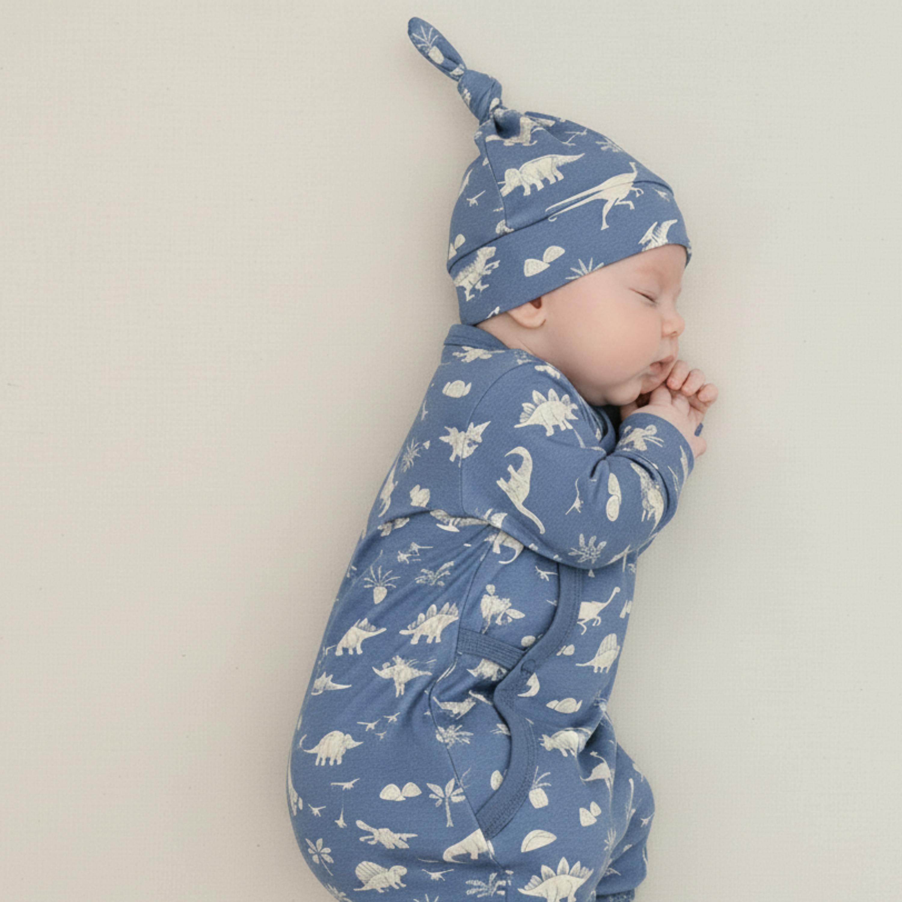 Organic Kimono Infant Sleep Gown