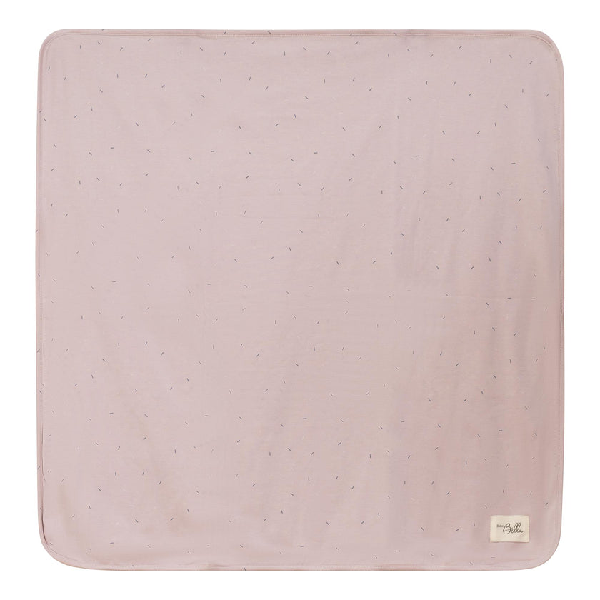 Sprinkle Print Blanket Blue Mist