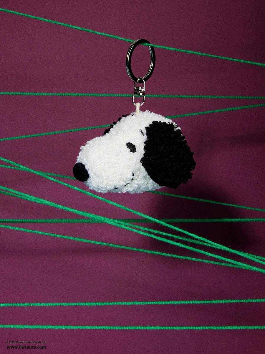 Snoopy ECO Tiny Teddy Cream keychain - 2
