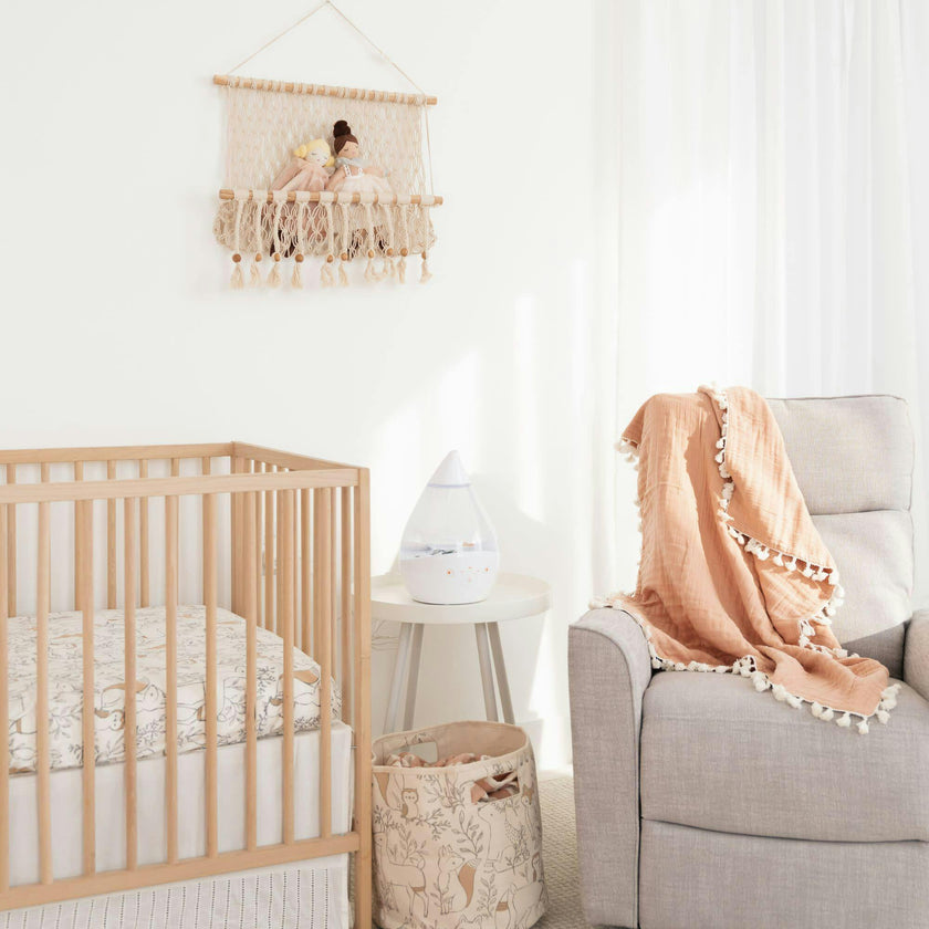 6-Layer Muslin Cotton Baby Blanket (Copper)
