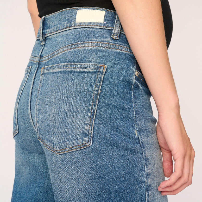 Hepburn Maternity Wide Leg Vintage Jeans | East Lake