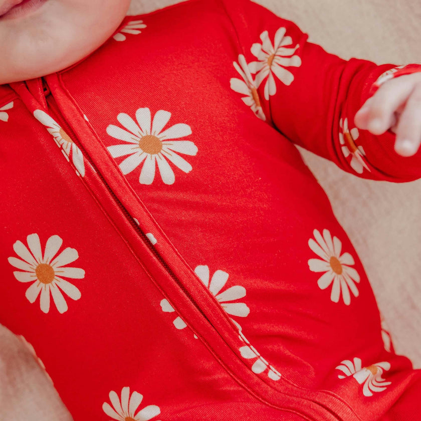 Bamboo Zip-Up Footie Pajama - Jessa
