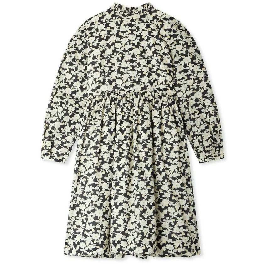 BONPOINT Juliane Fleurs Gold Thread Dress
