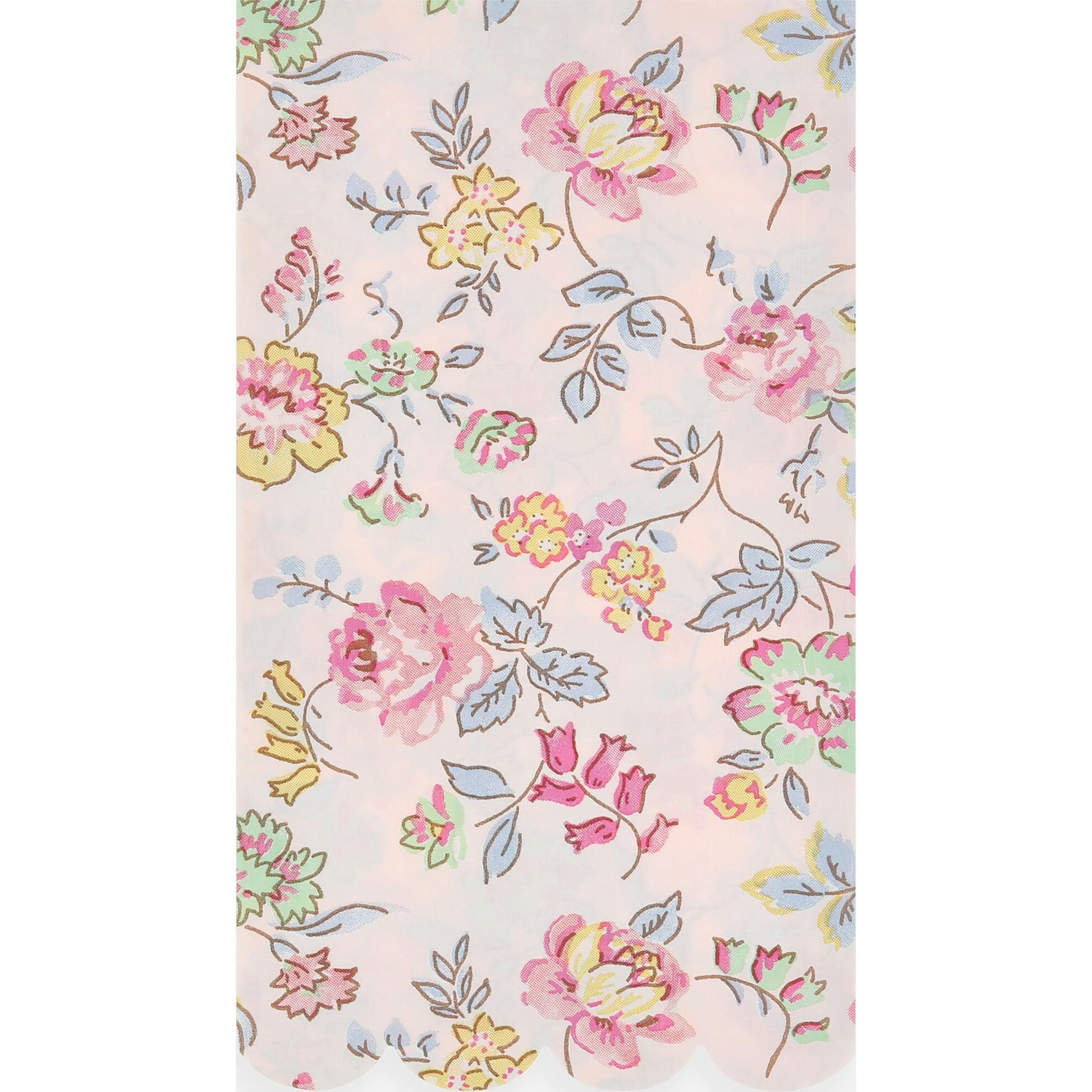 Pink Chintz Guest Towels
