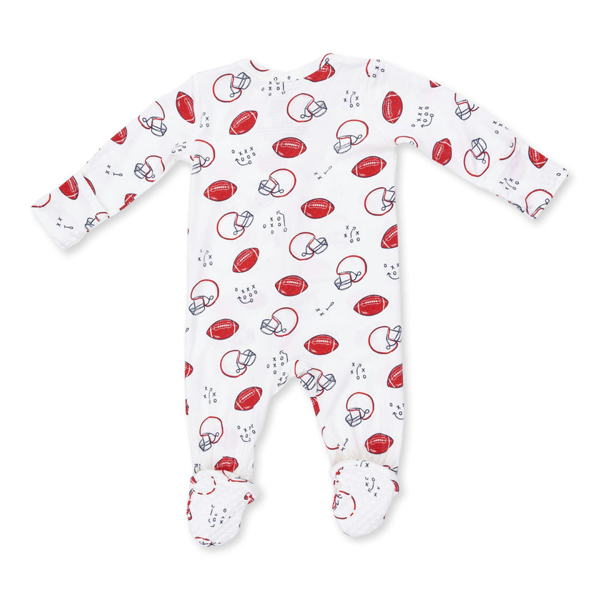 Touchdown Time - 2 Way Zipper Footie