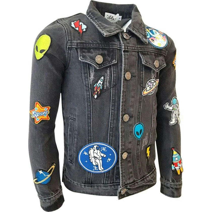 Interstellar Patched Jacket