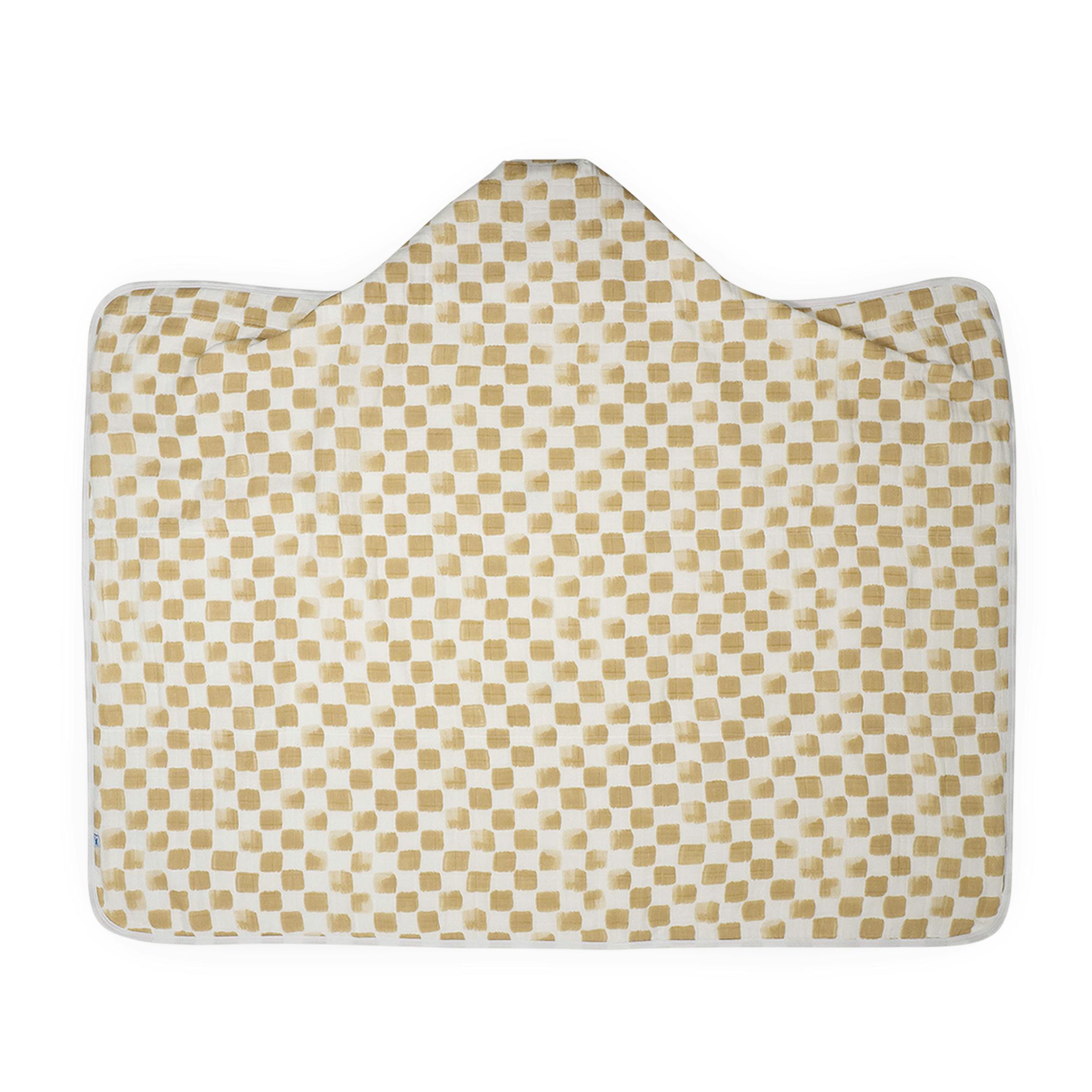 Toddler Hooded Towel - Adobe Checker