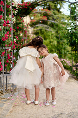 Premium French Lace Haute Couture White Dress