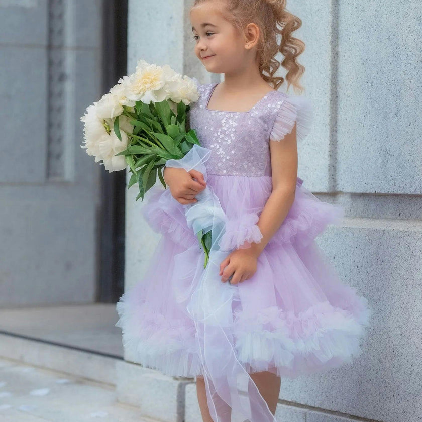 Lilac Fairy Twirl Dress